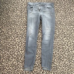 Ag grey skinny jeans